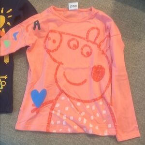 PEPPA pig T long sleeved tees